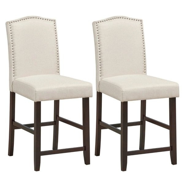 2 krzesła do salonu i kuchni 46 x 56 x 104 cm