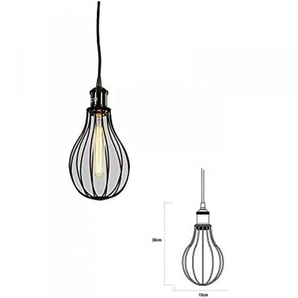 Lampa Sufitowa EDM Lampa Sufitowa Metal 60 W (15 x 30 cm)