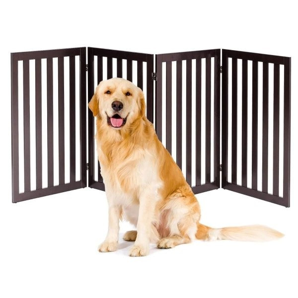 składana bramka bezpieczeństwa 4-panelowa osłona dla psa