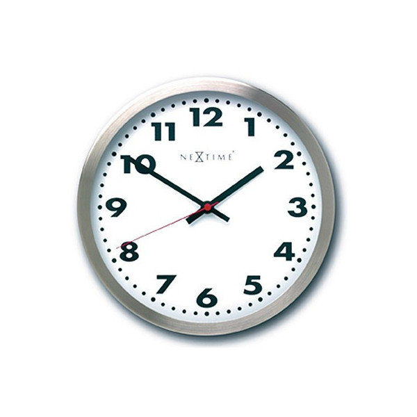 Zegar ścienny arabic nextime 25 cm, biały (2519)