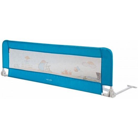 Barierka ochronna do łóżka - bramka bed rail - kolor niebieski