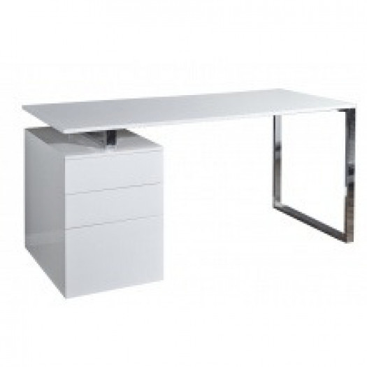 biurko compact 160 cm białe
