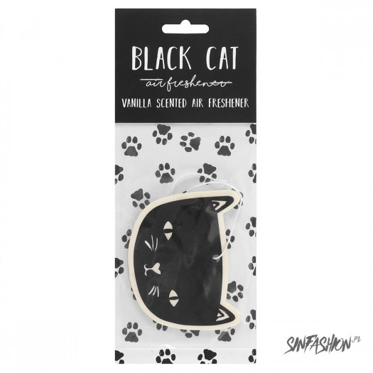 Black decor odświeżacz - black cat