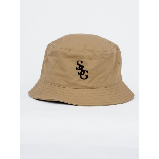 Bucket Hat Beżowy / Czarny SSG Slant
