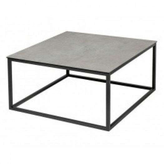 ceramiczny stolik kawowy symbiose 75 cm imitacja betonu