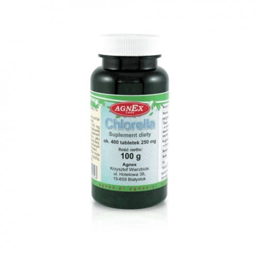 chlorella tabletki 100g (ok.400 tabl.)