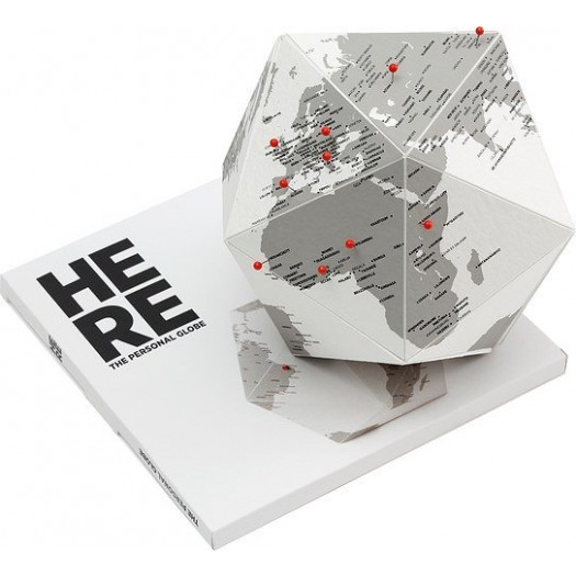 Dekoracja globus origami here by me l