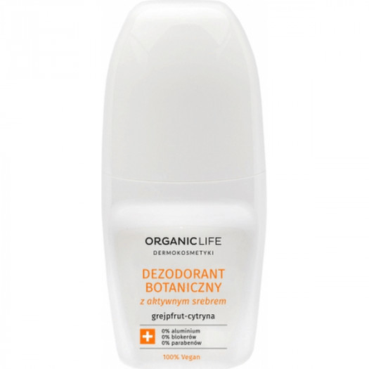 dezodorant botaniczny z aktywnym srebrem - grejpfrut cytryna, 50 ml