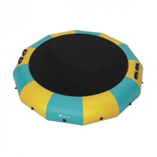 dmuchana trampolina wodna 457 cm + elektryczny kompresor