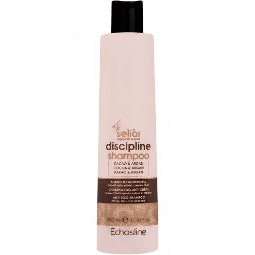 echosline seliar discipline shampoo - szampon dyscyplinujący do włosów puszących się, 350ml