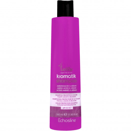 echosline seliar kromatik shampoo - szampon chroniący kolor włosów farbowanych, 350ml