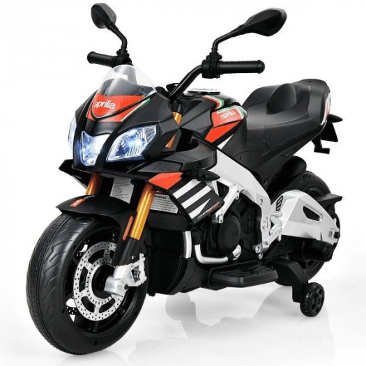 elektryczny motocykl dla dzieci z doczepianymi kółkami 109 x 49,5 x 71 cm