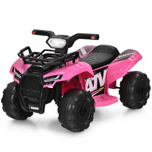 Elektryczny pojazd ATV dla dzieci różowy