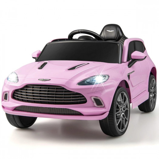 Elektryczny samochód dla dzieci Aston Martin DBX różowy
