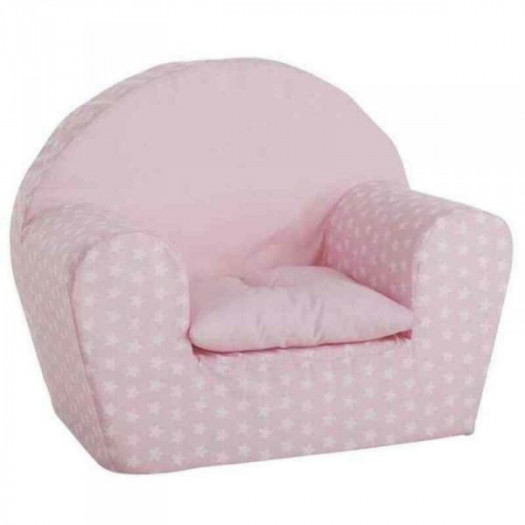 Fotel Dziecięcy 42073 Różowy Akryl 44 x 34 x 53 cm