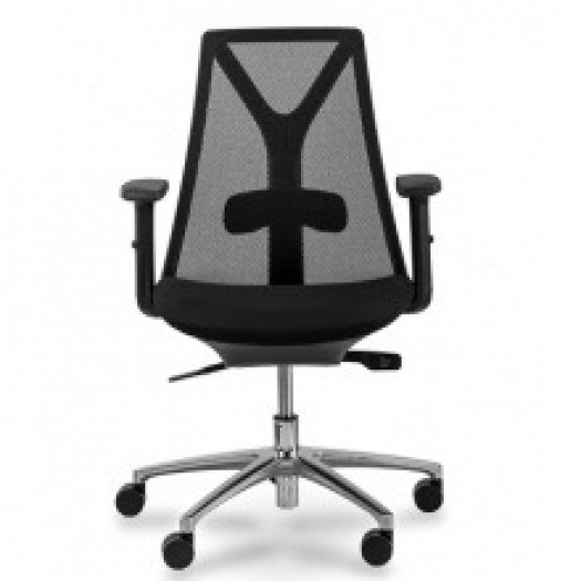 Fotel obrotowy do biura adina 93-102 cm czarny