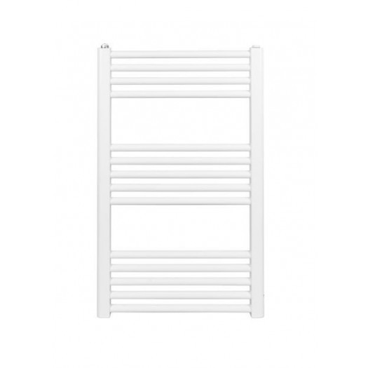 Grzejnik łazienkowy york - wykończenie proste, 500x800, biały/ral - paleta ral