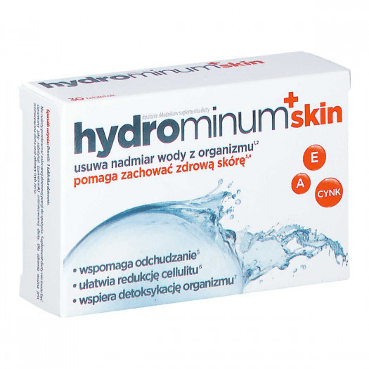 hydrominum+skin tabletki 30 