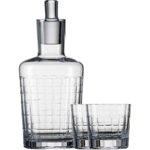 Karafka i szklanki do whisky - zestaw prezentowy hommage carat zwiesel (sh-1361-05lcr-set)