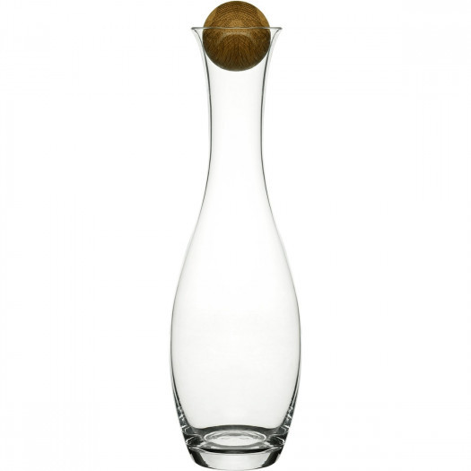 Karafka na wino białe lub wodę z dębowym korkiem sagaform oak (sf-5015336)