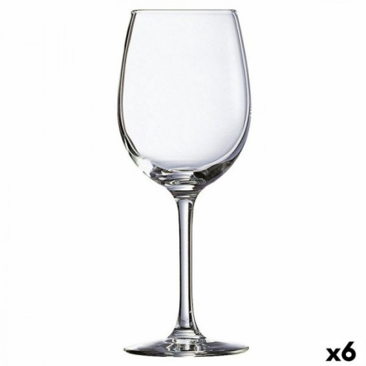 Kieliszek do wina Ebro Przezroczysty Szkło (470 ml) (6 Sztuk)