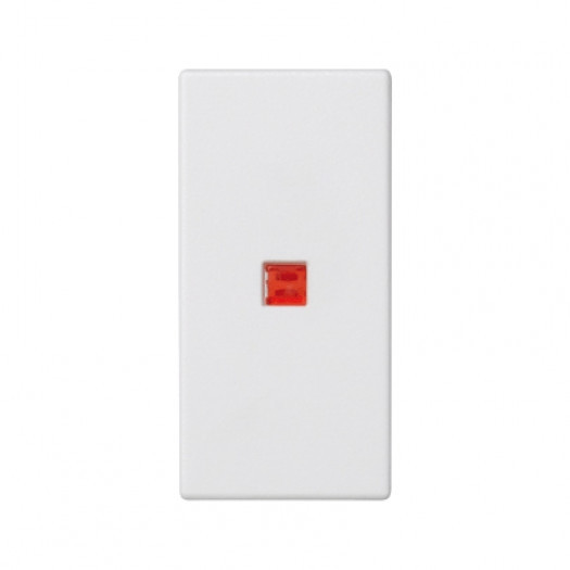 klawisz k45 z podświetleniem kolor: czerwony 4522,5mm czysta biel