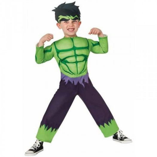 Kostium dla Dzieci 7-9 lata Hulk (2 Części)