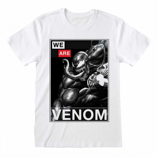 Koszulka Marvel - Venom Poster Wht