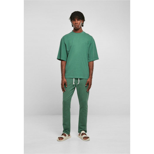 koszulka z bawełny organicznej oversize męska zielona urban classics tb6224