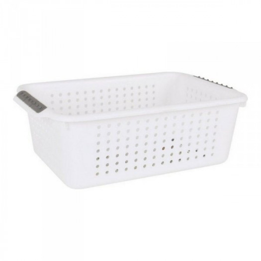 Koszyk wielozadaniowy Confortime Biały Plastikowy (30,7 x 20,5 x 10 cm)