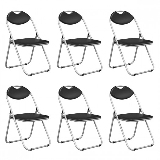 Krzesła składane zestaw 6 sztuk