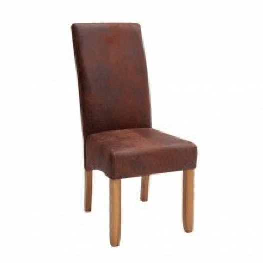 krzesło do jadalni casa brązowe vintage