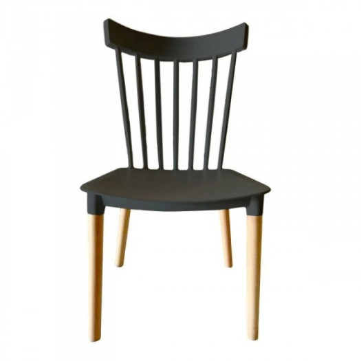 Krzesło do Jadalni Versa Czarny 52,5 x 80 x 43 cm