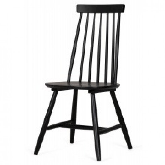 Krzesło drewniane patyczak donato czarne