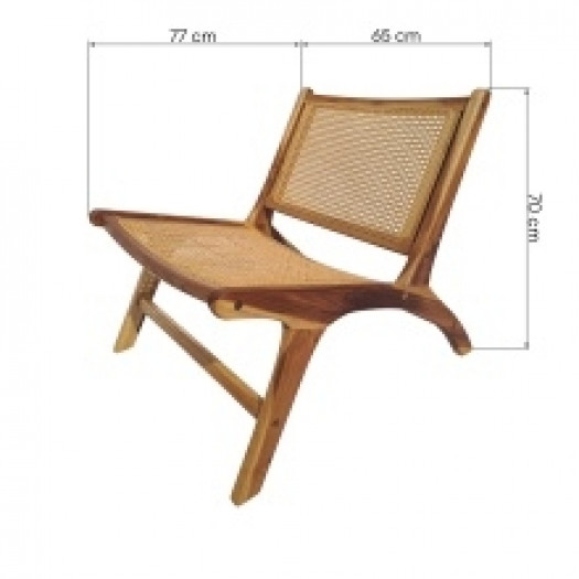krzesło drewniane zuri naturalne, rattan/drewno tekowe, plecionka wiedeńska