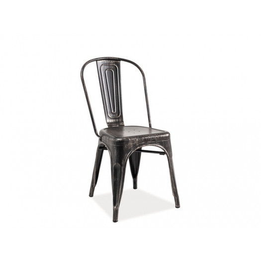 Krzesło loft czarne