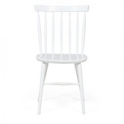 krzesło patyczak mila drewniane białe
