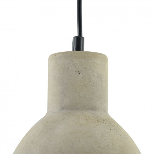 Lampa industrialna z betonowym kloszem o klasycznym kształcie broni maytoni loft (t434-pl-01-gr)