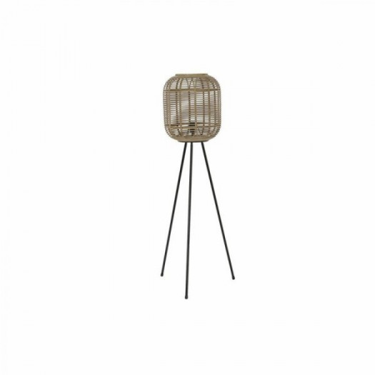 Lampa Stojąca DKD Home Decor 31 x 31 x 116 cm Naturalny Czarny Metal Bambus 220 V 40 W