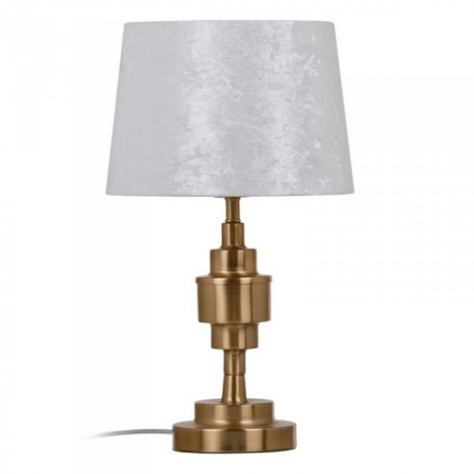 Lampa stołowa 28 x 28 x 48,5 cm Złoty Metal