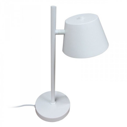 Lampa stołowa Metal Biały 20 x 20 x 44 cm