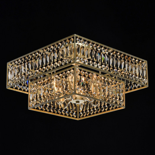 Lampa sufitowa designerska kryształy szampańskie monarch mw-light crystal (121012306)