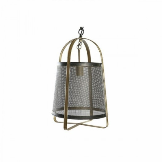 Lampa Sufitowa DKD Home Decor Szary Wielokolorowy Złoty Metal 50 W 220 V 31 x 31 x 52 cm