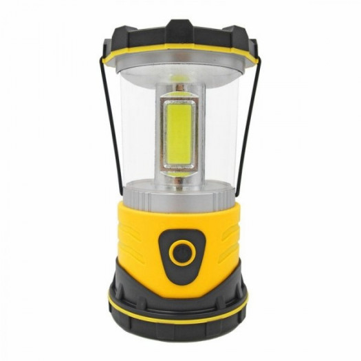 Latarnia LED EDM Klasyczny Camping Żółty 9 W 1200 Lm