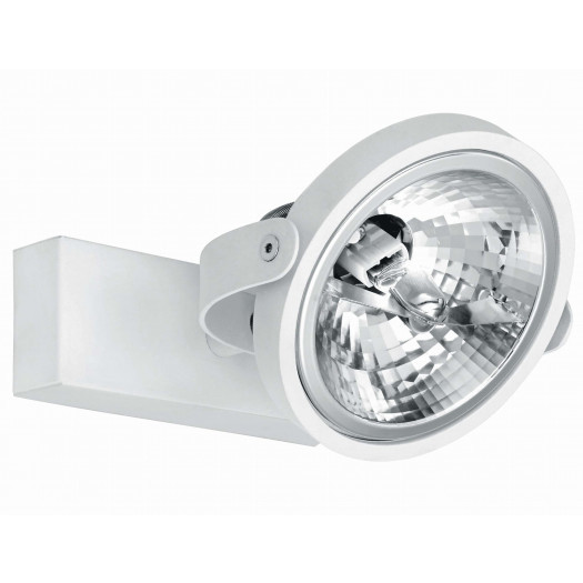 light prestige romeo 1 2113/1w reflektor lampa ścienna kinkiet industrialny 1x33w biały