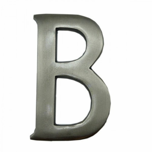 Litera EDM B Matowy Srebrny nikiel (10 cm)