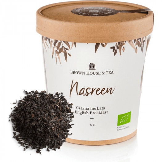 nasreen - organiczna indyjska czarna herbata, 40 g