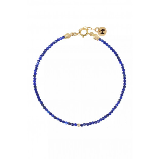 Niebieska bransoletka z lapis lazuli