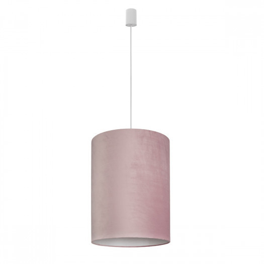 Nowodvorski 8444 barrel l pink 1x60w lampa wisząca różowy/biały