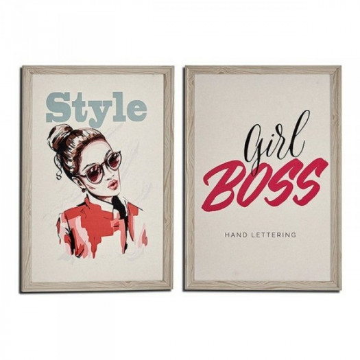 Obraz Style - Boss 46 x 2 x 66 cm Płyta